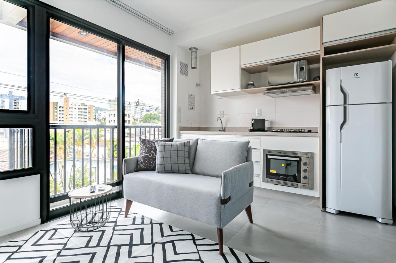 Studio Moderno Com Vaga, Proximo A Lagoa Da Conceicao - Trindade Appartement Florianópolis Buitenkant foto